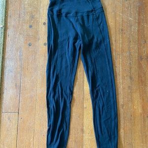 Lululemon Wunder Under Leggings, Size 2